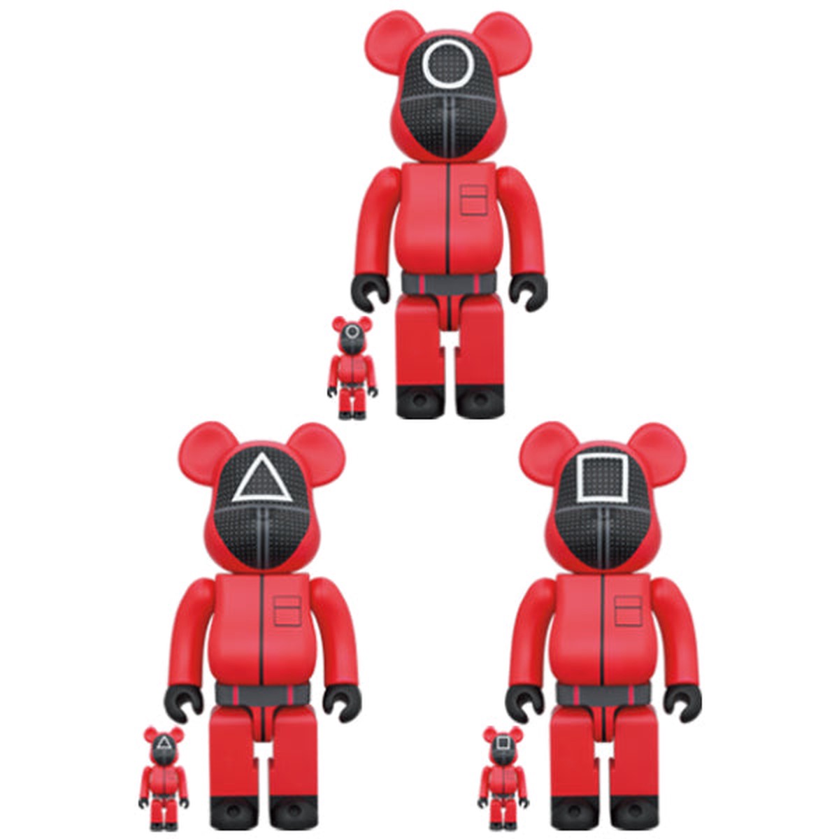 BE@RBRICK SQUID GAME (Squid Game) GUARD (100% & 400%) ( / / )