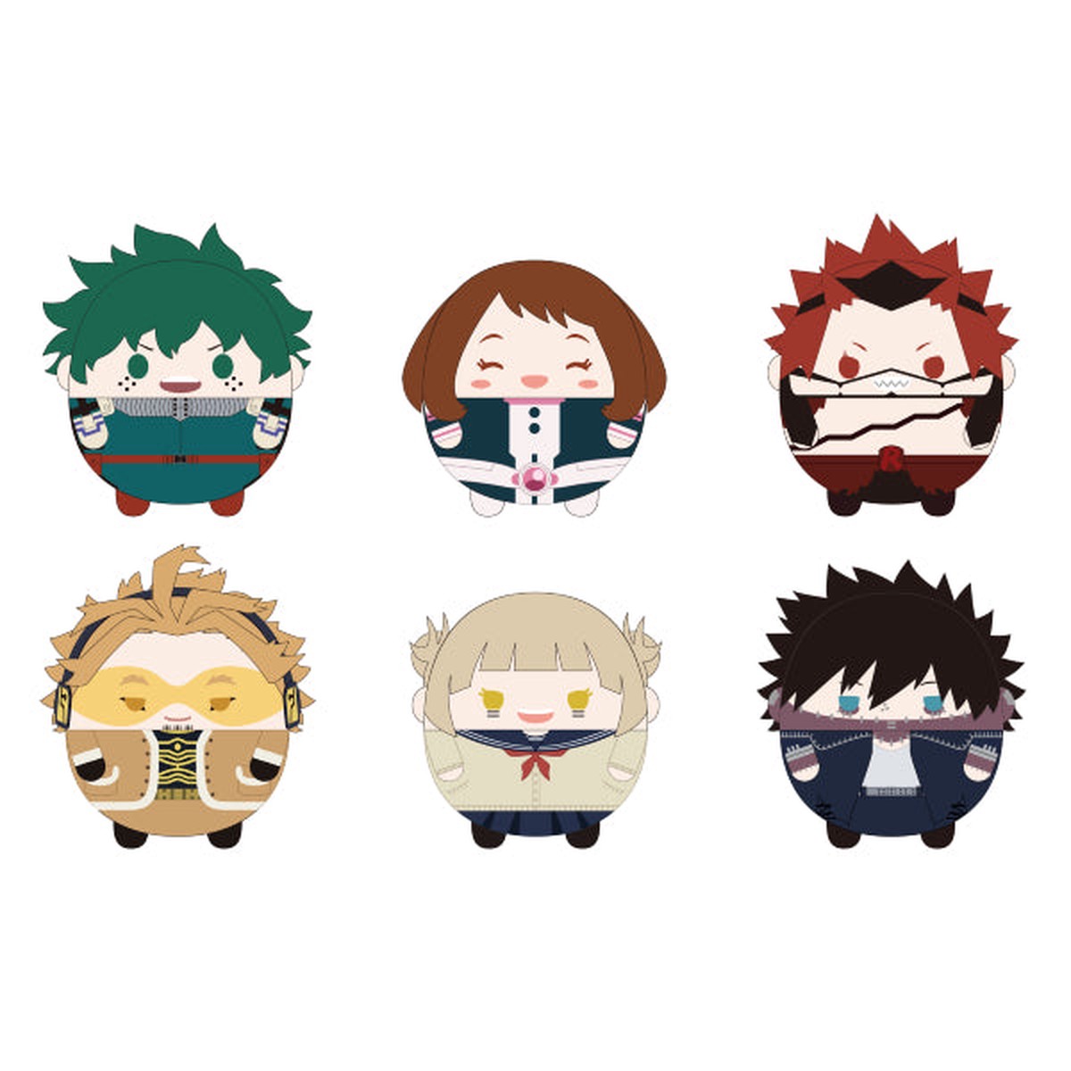 My Hero Academia Fuwakororin Big 3 (6 variants)
